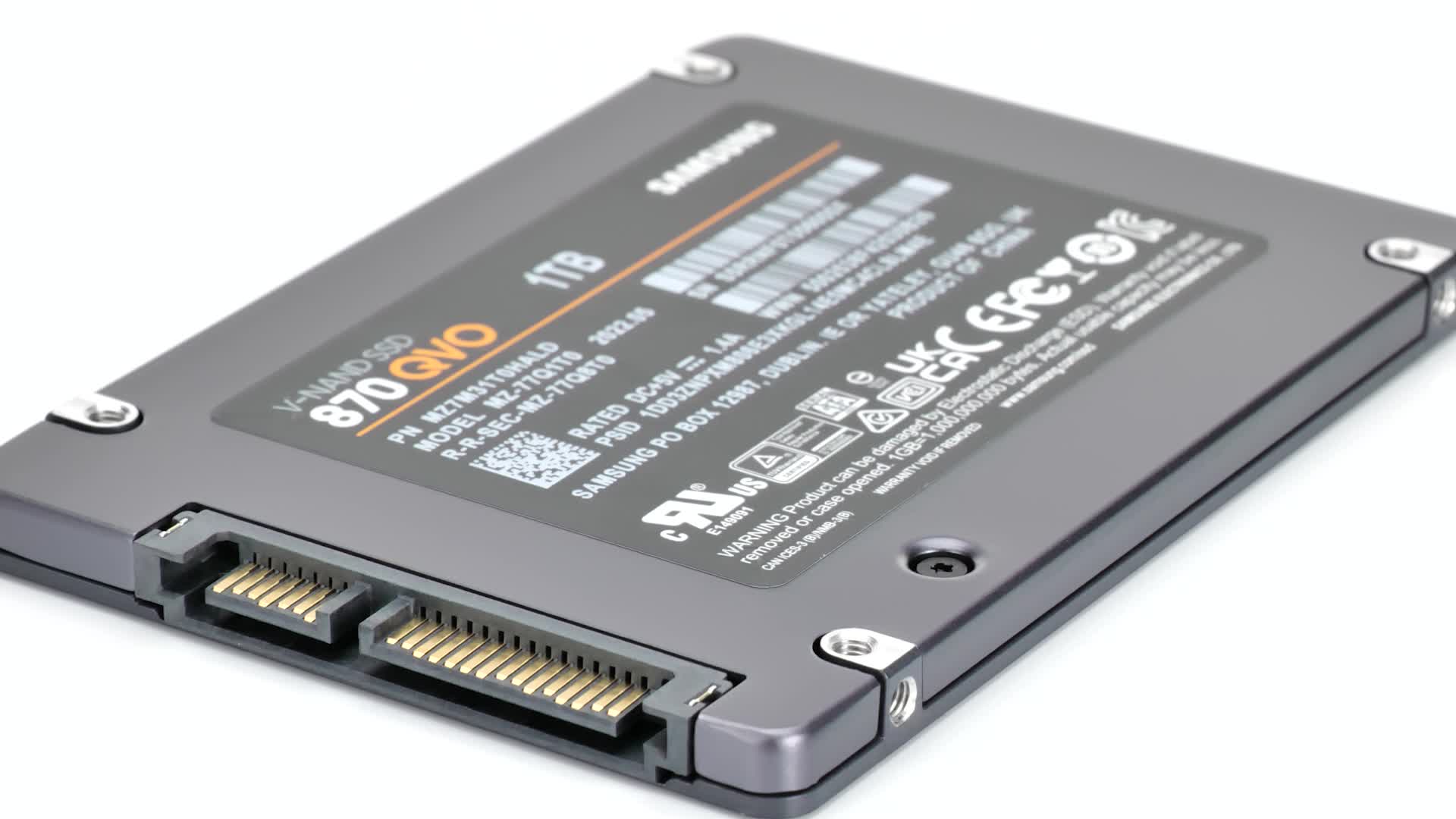 Samsung 870 QVO 1 TB SATA 2.5 Inch Internal Solid State Drive (SSD
